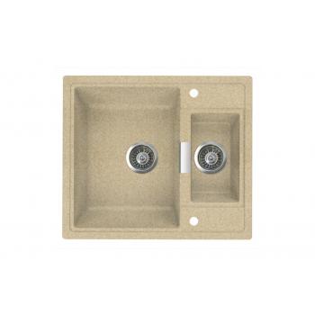 ЛИПСИ 580 К мойка цвет бежевый FG, (РОССИЯ)