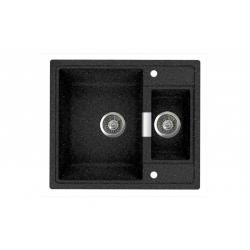 ЛИПСИ 580 К мойка цвет черный FG, (РОССИЯ)