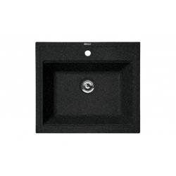 ЛИПСИ 600 мойка цвет чёрный FG, (РОССИЯ)