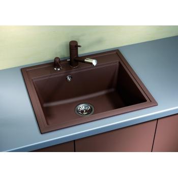 ЛИПСИ 600 мойка цвет чёрный FG, (РОССИЯ)