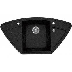 ЛИПСИ 980 С мойка цвет черный FG, (РОССИЯ)