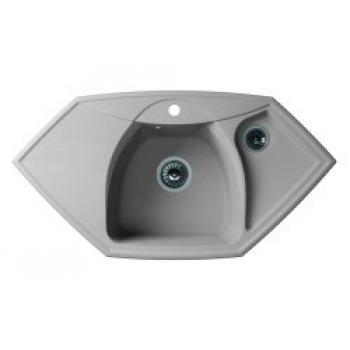 САРДИНИЯ мойка цвет грей FS, (РОССИЯ)