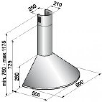 KORTING вытяжка KHC 6930 RN