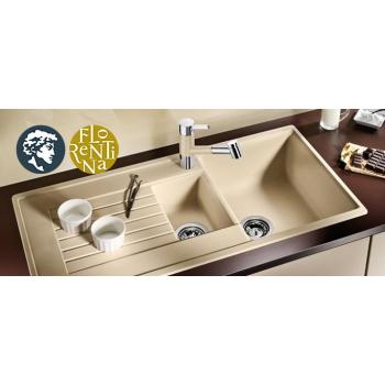 РОССАНА мойка цвет грей FSm, (РОССИЯ)