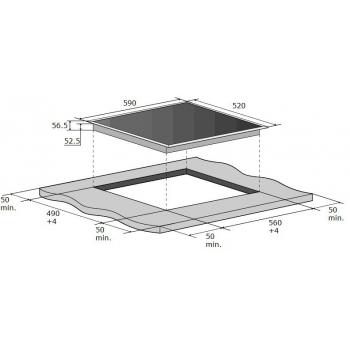 Zigmund & Shtain CIS 219.60 DX индукционная варочная поверхность (Ге