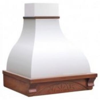 Вытяжка Дольче Вита 600( ППУ) 900м3 бук/белый муар