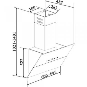 KORTING вытяжка KHC 69080 GN