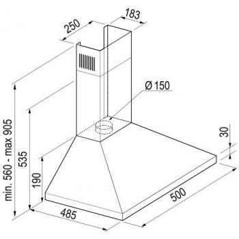 KORTING вытяжка KHC 5431 X