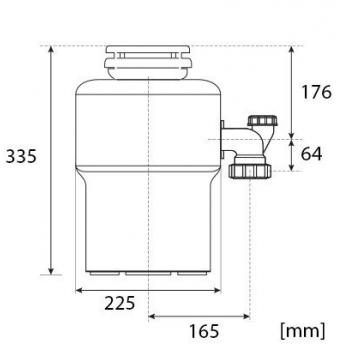 STATUS Измельчитель пищ.отх PREMIUM 400