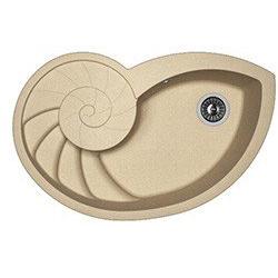 НАУТИЛУС мойка цвет бежевый FSm, (РОССИЯ)