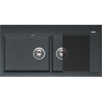 РОССАНА мойка цвет черный FSm, (РОССИЯ)