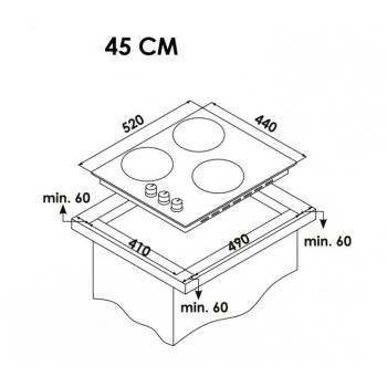 SCHAUB LORENZ SLK MY 4630 электрическая варочная поверхность