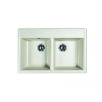 DR.Gans АСТРА 780 мойка цвет белый (331) СМс