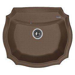 ЭМИЛИЯ 640 мойка цвет мокко FG, (РОССИЯ)