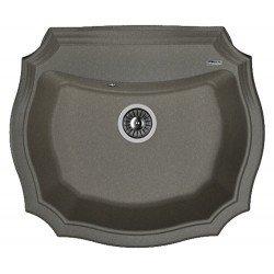 ЭМИЛИЯ 640 мойка цвет черный FG, (РОССИЯ)