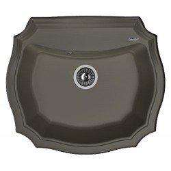 ЭМИЛИЯ 640 мойка цвет антрацит FG, (РОССИЯ)