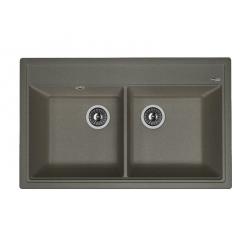 ЛИПСИ 820 мойка цвет черный FS, (РОССИЯ)