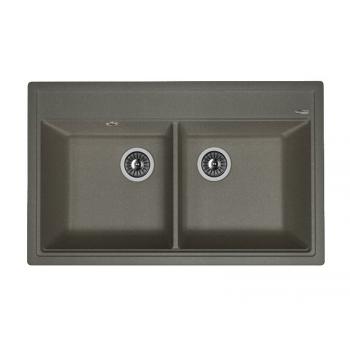 ЛИПСИ 820 мойка цвет черный FS, (РОССИЯ)