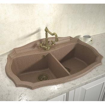 ЭМИЛИЯ 870 мойка цвет шампань FG, (РОССИЯ)