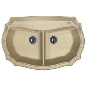 ЭМИЛИЯ 870 мойка цвет бежевый FG, (РОССИЯ)