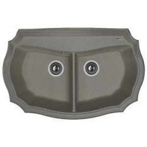 ЭМИЛИЯ 870 мойка цвет черный FG, (РОССИЯ)