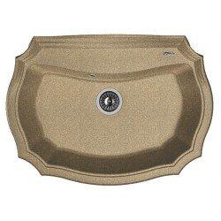 ЭМИЛИЯ 770 мойка цвет коричневый FS, (РОССИЯ)