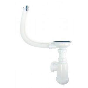 Сифон GRAND 3 1/2 ЭКОНОМ с полированным выпуском, 1 чаша