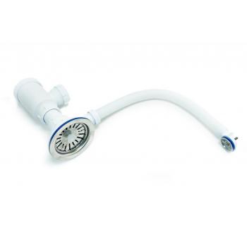 Сифон GRAND 3 1/2 ЭКОНОМ с полированным выпуском, 1 чаша