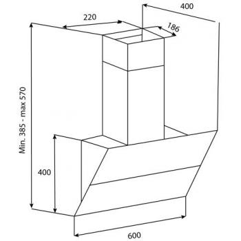 KORTING вытяжка KHC 65070 GN