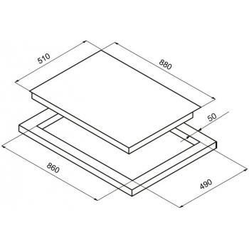 KORTING электрическая варочная HK 93551 В