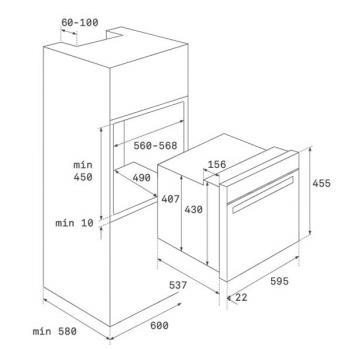 Тека компактный духовой шкаф HLC 840 41531020