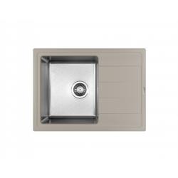 КОМБИ 650 мойка цвет грей FSm, (РОССИЯ)