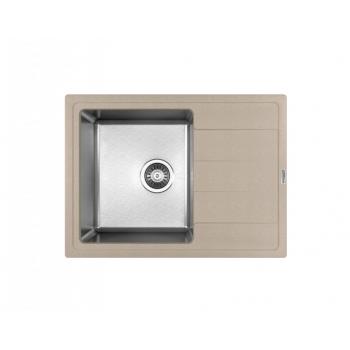 КОМБИ 650 мойка цвет песочный FSm, (РОССИЯ)