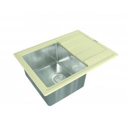 КОМБИ 650 мойка цвет шампань FSm, (РОССИЯ)