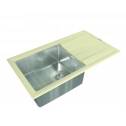 КОМБИ 860 мойка цвет песочный FSm, (РОССИЯ)