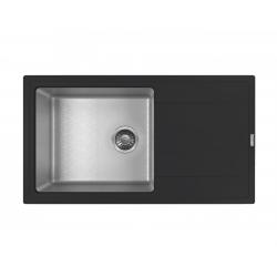 КОМБИ 860 мойка цвет антрацит FSm, (РОССИЯ)