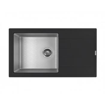 КОМБИ 860 мойка цвет антрацит FSm, (РОССИЯ)