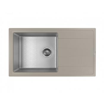 КОМБИ 860 мойка цвет шампань FSm, (РОССИЯ)