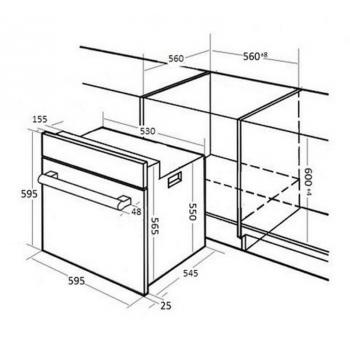 KUPPERSBERG электрическая духовка SR 669 W