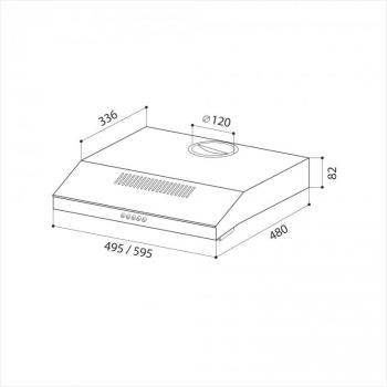 LEX S 600 inox вытяжка