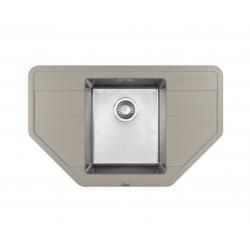 КОМБИ 800 С мойка цвет грей FSm, (РОССИЯ)