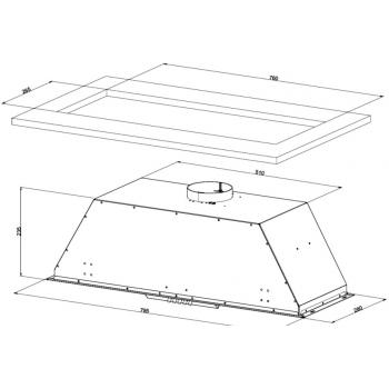 KORTING вытяжка KHI 9931 X