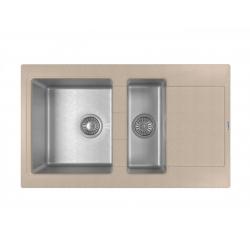 КОМБИ 860 К мойка цвет песочный FSm, (РОССИЯ)