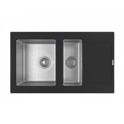 КОМБИ 860 К мойка цвет антрацит FSm, (РОССИЯ)