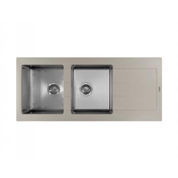 КОМБИ 1160 К мойка цвет грей FSm, (РОССИЯ)