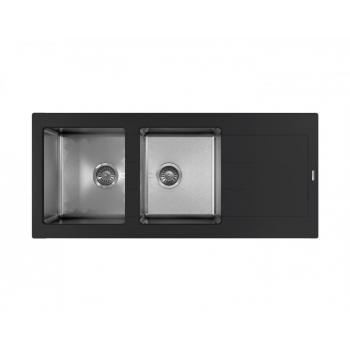 КОМБИ 1160 К мойка цвет антрацит FSm, (РОССИЯ)