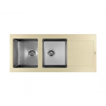 КОМБИ 1160 К мойка цвет шампань FSm, (РОССИЯ)