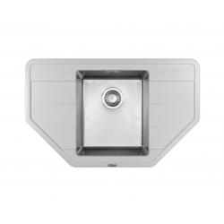 КОМБИ 800 С мойка цвет жасмин FSm, (РОССИЯ)