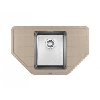 КОМБИ 800 С мойка цвет песочный FSm, (РОССИЯ)