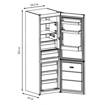 SCHAUB LORENZ SLU S379X4E (беж) холодильник отдельностояший